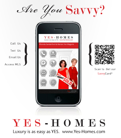 This ad shows how Keller Williams' YES Team regularly uses their SavvyCard to create strong, lasting relationships with new customers through print advertising, increasing ad effectiveness.